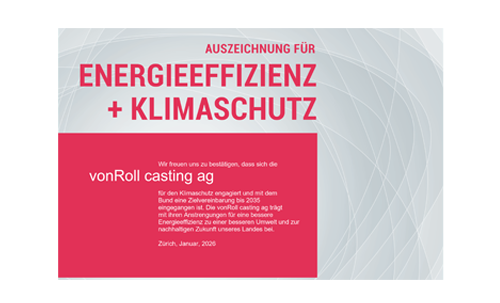 Auszeichnung ENERGIEEFFIZIENZ & KLIMASCHUTZ